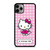 COACH NEW YORK LOGO PATTERN HELLO KITTY iPhone 11 Pro Max Case