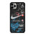 NIKE AIR JORDAN OFF WHITE BLACK MARBLE iPhone 11 Pro Max Case