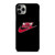 NIKE SWOOSH CHICAGO RED BULL BASKETBALL TEAM LOGO iPhone 11 Pro Max Case