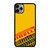 PIRELLI TIRE LOGO YELLOW iPhone 11 Pro Max Case