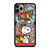 SNOOPY THE PEANUTS GLASS ART iPhone 11 Pro Max Case