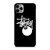 STUSSY BLACK LOGO iPhone 11 Pro Max Case
