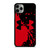 UNDER ARMOUR LOGO RED BLACK iPhone 11 Pro Max Case