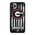 UNIVERSITY GEORGIA BULLDOGS FLAG iPhone 11 Pro Max Case