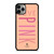 VICTORIA S SECRET LOVE PINK iPhone 11 Pro Max Case