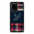 TOMMY HILFIGER RED BLACK PATTERN Samsung Galaxy S20 Ultra  Case