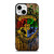 HOGWARTS HARRY POTTER LOGO WOOD iPhone 13 Mini Case