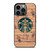 COFFEESHOP STARBUCK WOODEN LOGO iPhone 13 Pro Case