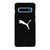 PUMA LOGO BLACK LEATHER Samsung Galaxy S10 Plus Case