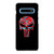THE PUNISHER SKULL RED BLUE ARTWORK Samsung Galaxy S10 Plus Case