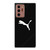 PUMA LOGO BLACK LEATHER Samsung Galaxy Note 20 Ultra Case