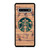 COFFEESHOP STARBUCK WOODEN LOGO Samsung Galaxy S10 Case