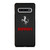 FERRARI LOGO RED CARBON Samsung Galaxy S10 Case