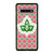 HOT AKA PINK AND GREEN Samsung Galaxy S10 Case