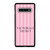 VICTORIA'S SECRET LOGO PINK STRIPE Samsung Galaxy S10 Case