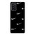 BLACK NIKE LOGO PATTERN Samsung Galaxy Note 20 Case