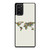 MINIMALISTIC WORLD MAP Samsung Galaxy Note 20 Case
