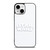 STARWARS LOGO WHITE iPhone 13 Mini Case