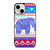 TRIBAL ORNAMENTSTOCK VECTOR ELEPANT iPhone 13 Mini Case