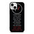 TWENTY ONE PILOTS LYRIC iPhone 13 Mini Case TWENTY ONE PILOTS LYRIC iPhone 13 Mini Case