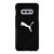 PUMA LOGO BLACK LEATHER Samsung Galaxy S10 Case