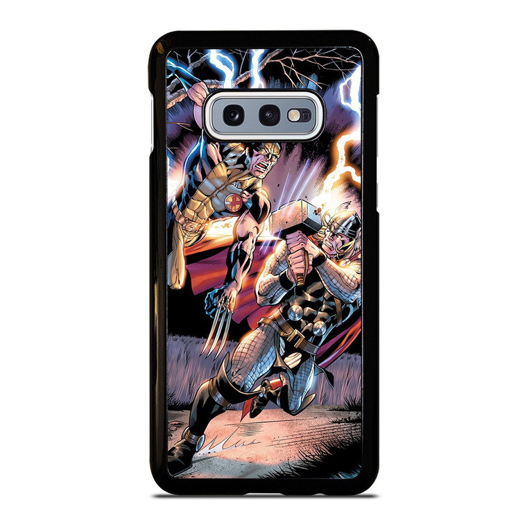THOR VS WOLVERINE ANIME Samsung Galaxy S10 Case