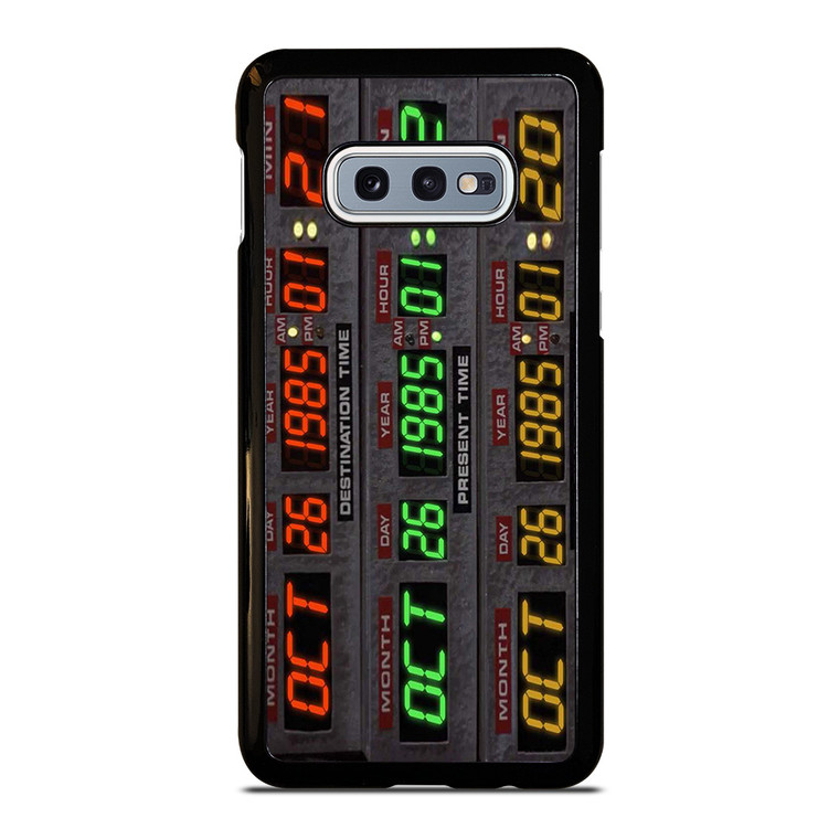 TIME CIRCUITS BACK TO THE FUTURE Samsung Galaxy S10 Case