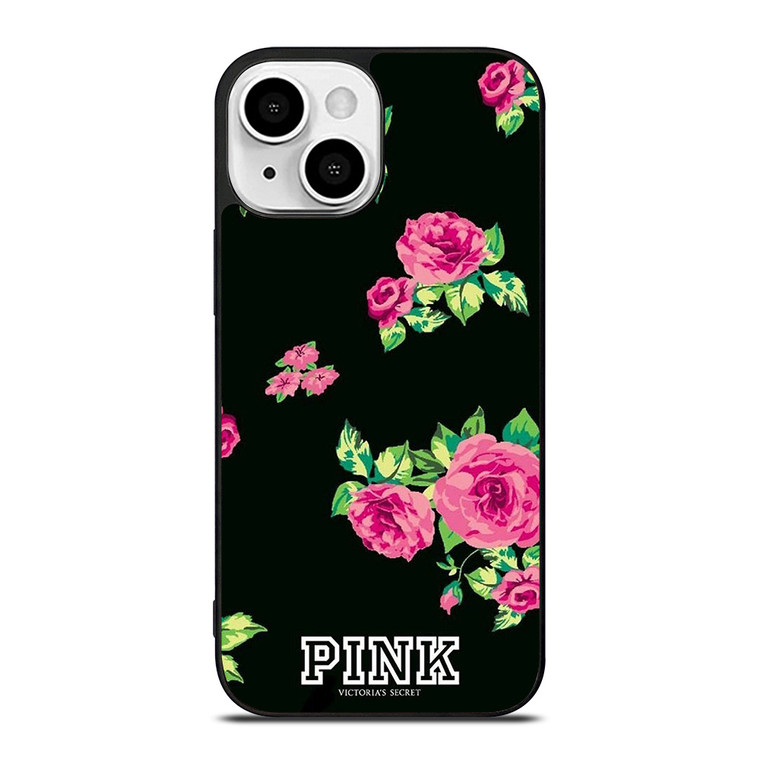 VICTORIA'S SECRET FLORAL PINK iPhone 13 Mini Case