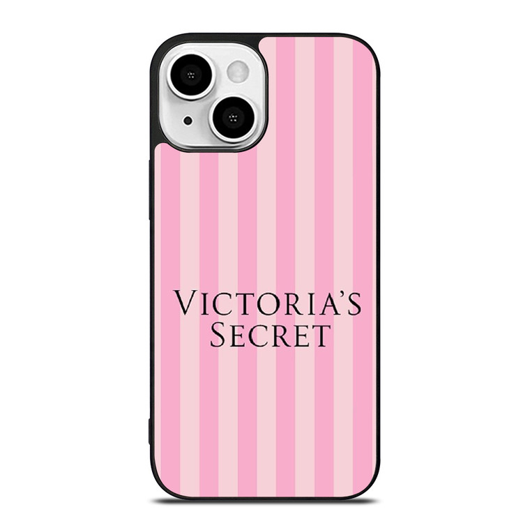 VICTORIA'S SECRET LOGO PINK STRIPE iPhone 13 Mini Case