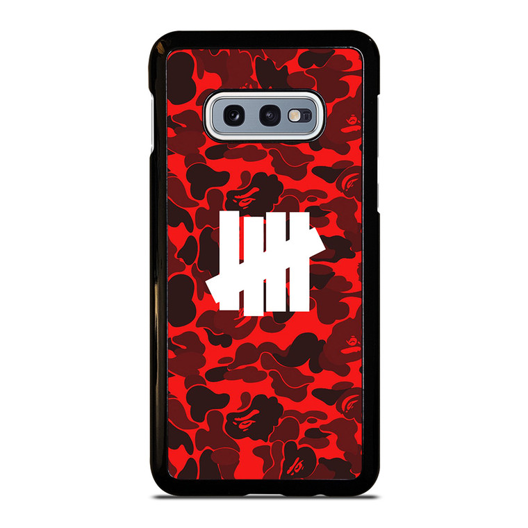 UNDEFEATED BAPE CAMO RED Samsung Galaxy S10 Case