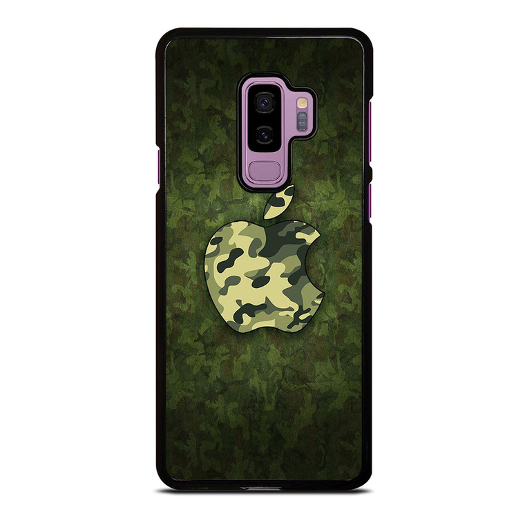 APPLE LOGO CAMO GREEN Samsung Galaxy S9 Plus Case