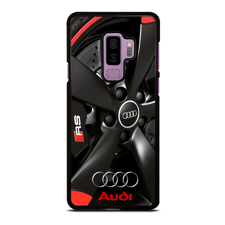 AUDI VELG LOGO BLACK Samsung Galaxy S9 Plus Case