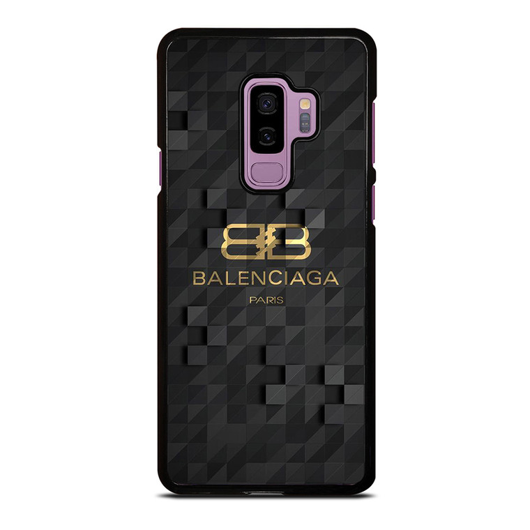 BALENCIAGA BLACK CUBE LOGO Samsung Galaxy S9 Plus Case