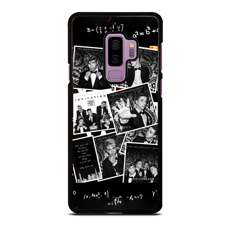 BLACK WHITE WHY DON'T WE Samsung Galaxy S9 Plus Case