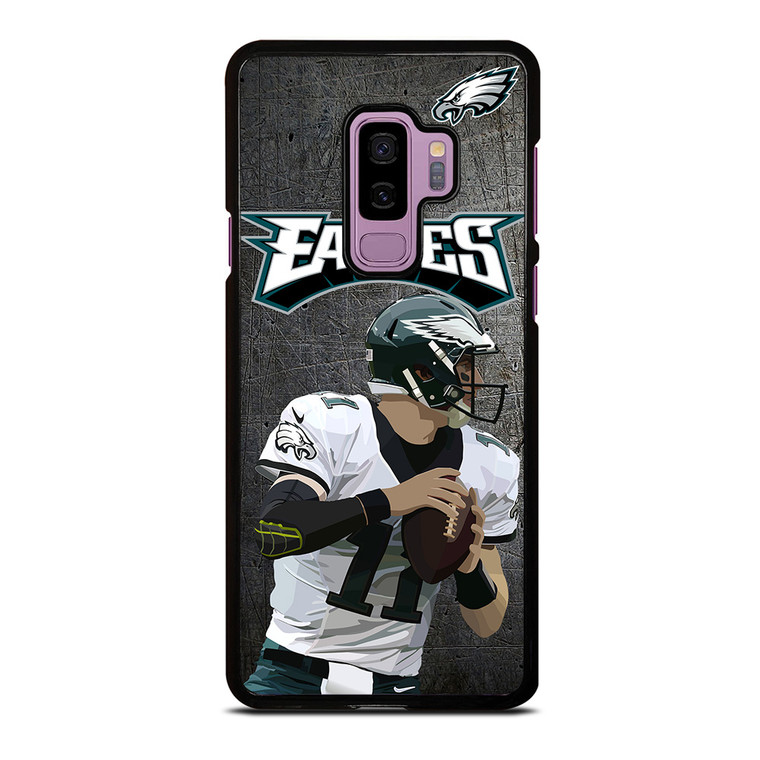 CARSON WENTZ PHILADELPHIA EAGLES 3 Samsung Galaxy S9 Plus Case