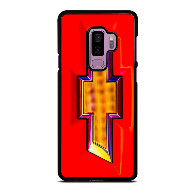 CHEVROLET GLOWING RED LOGO Samsung Galaxy S9 Plus Case