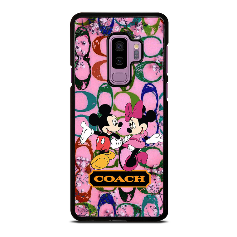 COACH PINK MICKEY MINNIE Samsung Galaxy S9 Plus Case
