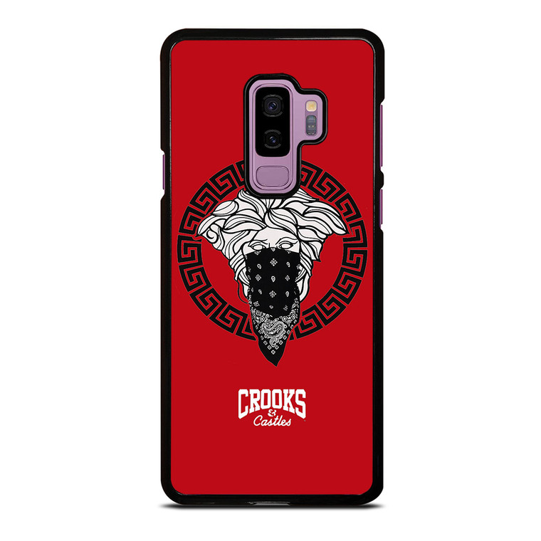 CROOK AND CASTLES BANDANA RED Samsung Galaxy S9 Plus Case CROOK AND CASTLES BANDANA RED Samsung Galaxy S9 Plus Case