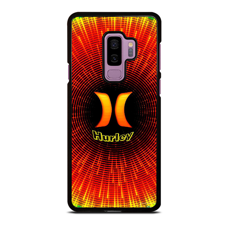 HURLEY ORANGE BLACK LOGO Samsung Galaxy S9 Plus Case
