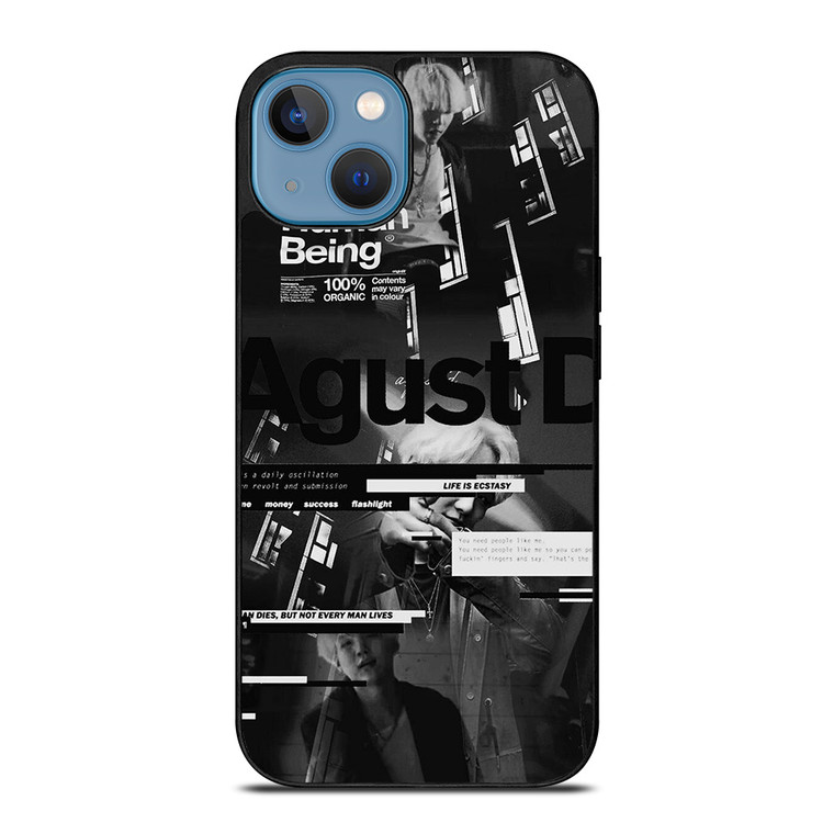 AGUST D BTS NEW ALBUM iPhone 13 Case AGUST D BTS NEW ALBUM iPhone 13 Case