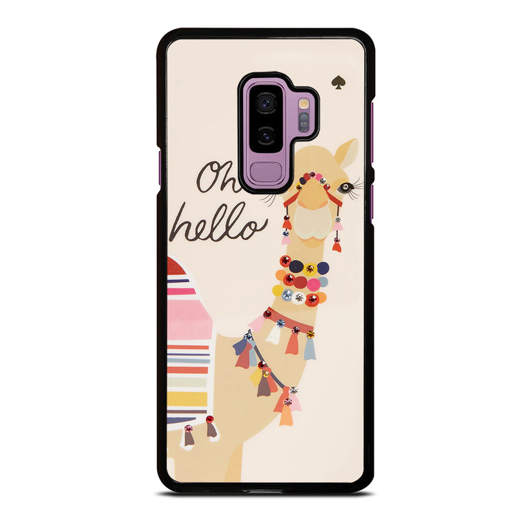KATE SPADE CAMEL OH HELLO Samsung Galaxy S9 Plus Case
