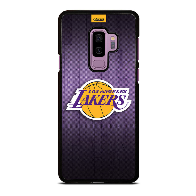 LA LAKERS WOOD DESIGN Samsung Galaxy S9 Plus Case
