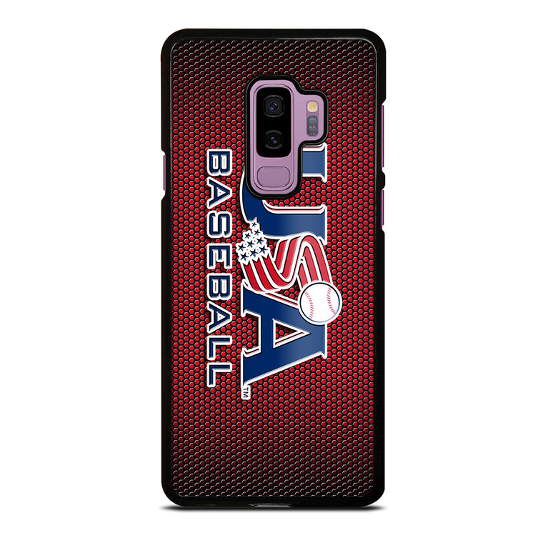 MAJOR BASEBALL LEAGUE LOGO RED Samsung Galaxy S9 Plus Case