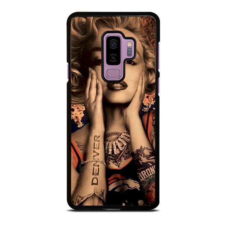 MARILYN MONROE TATTOO FAN ART Samsung Galaxy S9 Plus Case