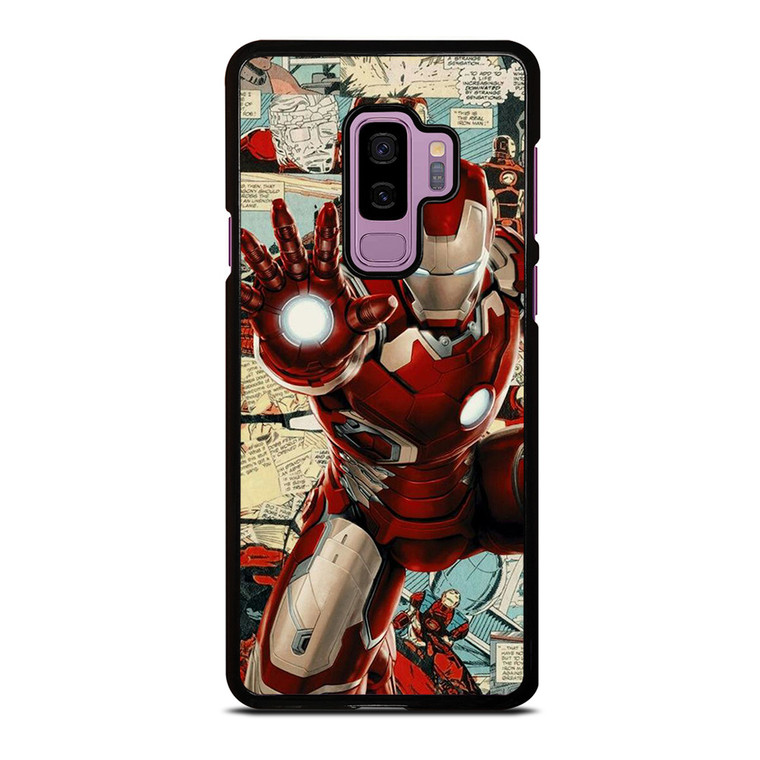MARVEL IRONMAN COLLAGE COMIC Samsung Galaxy S9 Plus Case