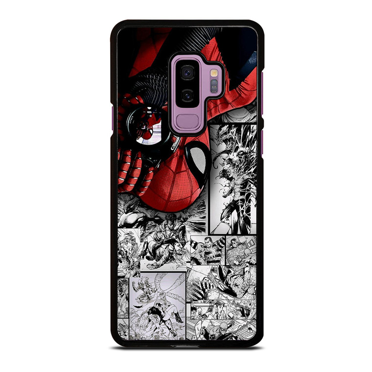 MARVEL SPIDERMAN POTRAIT COMIC Samsung Galaxy S9 Plus Case
