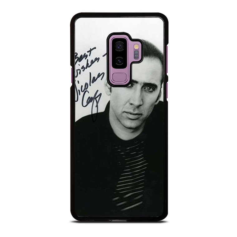 NICOLAS CAGE SIGNATURE Samsung Galaxy S9 Plus Case