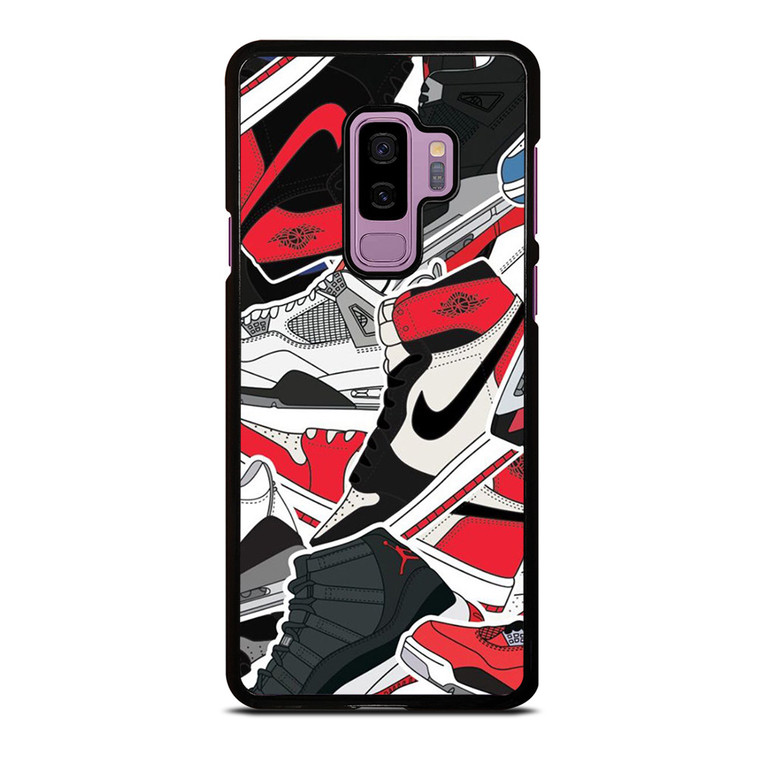 NIKE AIR JORDAN SHOES ART Samsung Galaxy S9 Plus Case