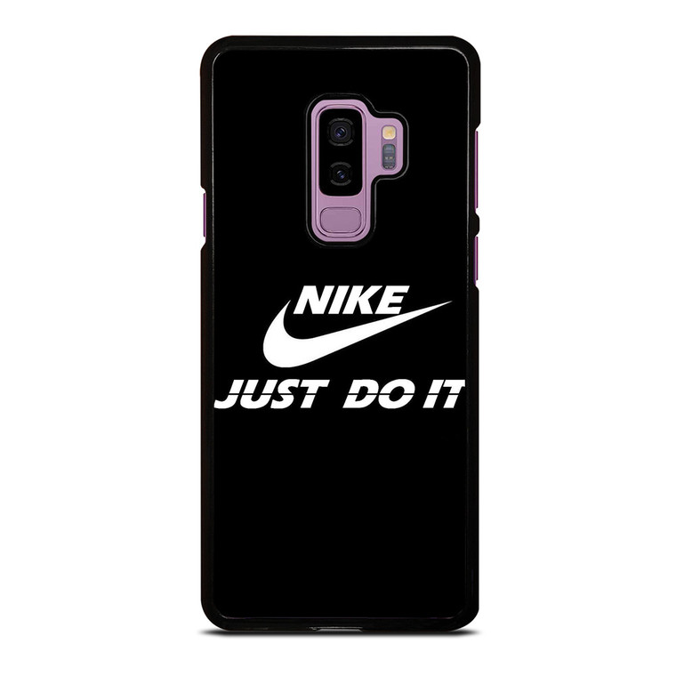 NIKE JUST DO IT BLACK Samsung Galaxy S9 Plus Case