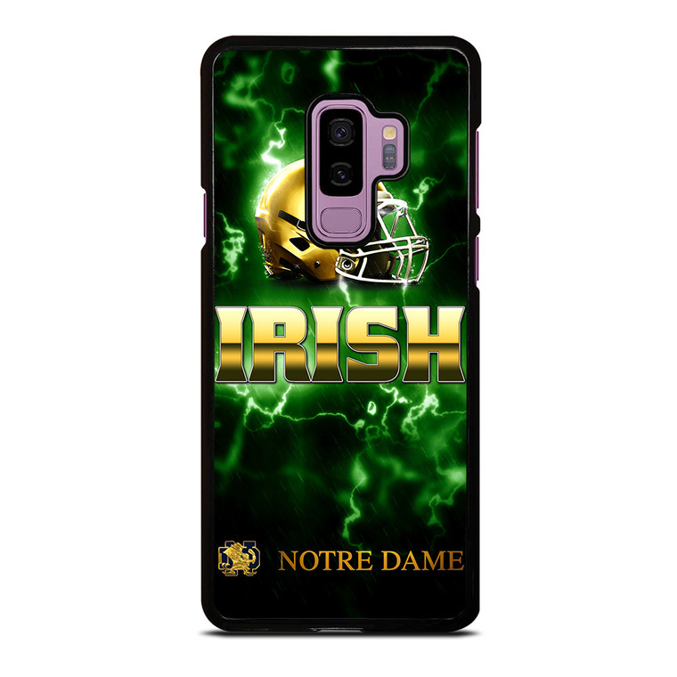 NOTRE DAME IRISH LOGO GREEN Samsung Galaxy S9 Plus Case